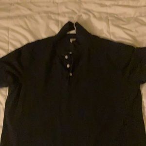 Brook’s Brothers Red Fleece black Polo short sleeve shirt